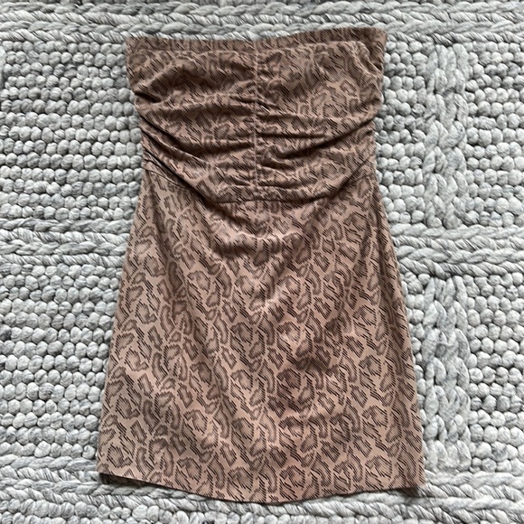 DROMe animal print sueded leather dress - Picture 8 of 14